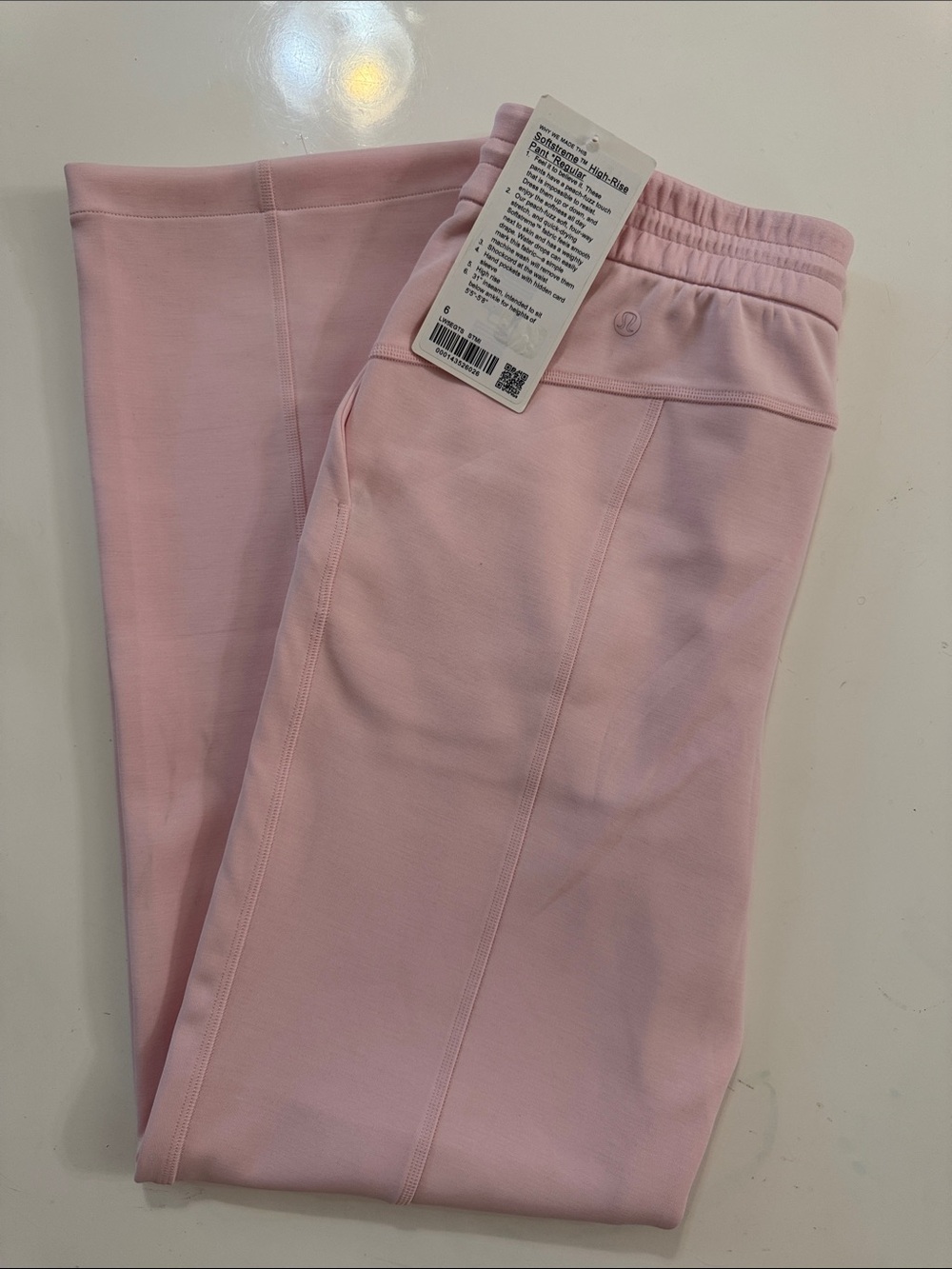 lululemon softstreme high-rise pant regular size 6